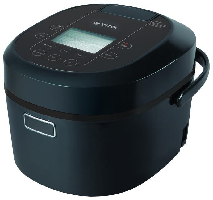 Vitek VT-4205, Black мультиваркаVT-4205 Black Vitek VT-4205, Black мультиваркаVT-4205 BlackМультиварка Vitek VT-4205 - отличный представитель своего семейства - мультиварок небольшой мощности (860 Вт) и среднего объёма - 4 литра. Мультиварка имеет отличный арсенал автоматических программ - 14, поддержание температуры, отложенный старт. Электронное управление мультиварки позволяет успешно контролировать процессы приготовления блюд - начиная от простых и привычных, до самых экзотических и сложных в обычном приготовлении. Пластиковый корпус мультиварки содержит внутри: вместительную чашу с керамическим покрытием, часы, 3D нагрев, установка таймера на период до 24 часов. Подобный гаджет на кухне во многом освободит хозяйку от лишних хлопот и неприятных обязанностей, но в то же время, расширит возможности домашнего кулинара до возможностей шеф-повара хорошего ресторана - опции мультиварки позволят баловать гостей блюдами любой национальной и традиционной кухней. УВАЖАЕМЫЕ КЛИЕНТЫ! Обращаем ваше внимание на тот факт, что объем чаши указан...