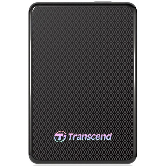 Transcend ESD400 256GB (TS256GESD400K) SSD-накопительTS256GESD400K Transcend ESD400 256GB (TS256GESD400K) SSD-накопительTS256GESD400KПортативный твердотельный накопитель Transcend ESD400 USB 3.0 имеет впечатляющую емкость и оснащен интерфейсом нового поколения SuperSpeed USB 3.0 с поддержкой протокола USB Attached SCSI Protocol (UASP). Это легкое, компактное и надежное устройство позволит вам сохранять, переносить и делиться цифровыми файлами в дороге. ESD400 является твердотельным накопителем, и это означает, что он не только совершенно бесшумен и не нагревается во время работы, но также не боится ударов и вибраций, обеспечивая высочайшую надежность хранения информации. Накопитель ESD400 имеет удобную функцию автоматического резервного копирования и синхронизации данных в одно касание (One-Touch auto backup), по нажатию на размещенную на устройстве кнопку, с использованием возможностей ПО Transcend Elite. Также это ПО поможет упорядочивать, защищать и обновлять файлы на вашем накопителе Transcend. Дополнительно: • Тип памяти: флэш-память типа NAND • Светодиодный...