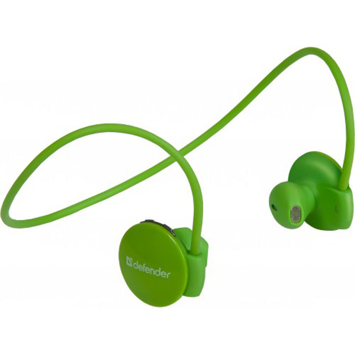 Defender FreeMotion B611, Green Bluetooth-гарнитура63613 Defender FreeMotion B611, Green Bluetooth-гарнитура63613Портативная стерео гарнитура Defender FreeMotion B611 идеальна для занятий спортом - она небольшая, легкая и отлично держится на голове во время активного отдыха. Defender FreeMotion B611 можно использовать с ПК, ноутбуком и мобильным телефоном. Радиус действия - до 10 м. С гарнитурой Defender FreeMotion B611 возможно общаться по телефону или слушать интернет-радио с ноутбука, свободно перемещаясь в пределах вашей комнаты. Дистанционное управление функциями на наушнике. Клавиши управления на наушниках позволят ответить на звонок, не доставая телефон из сумки.