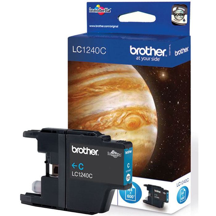 Brother LC1240C, Cyan струйный картридж для MFC-J6510DW, MFC-J69010DWLC1240C Brother LC1240C, Cyan струйный картридж для MFC-J6510DW, MFC-J69010DWLC1240CПри использовании оригинальных картриджей Brother LC-1240 вы всегда будете получать впечатляющие