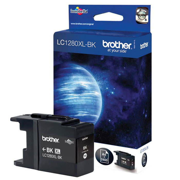Brother LC1280XLBK, Black струйный картридж для MFC-J6510DW, MFC-J69010DWLC1280XLBK Brother LC1280XLBK, Black струйный картридж для MFC-J6510DW, MFC-J69010DWLC1280XLBKПри использовании оригинальных картриджей Brother LC-1280XL вы всегда будете получать впечатляющие