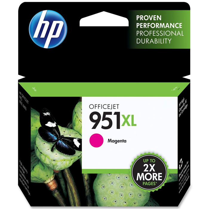 HP CN047AE (951XL), Magenta струйный картриджCN047AE HP CN047AE (951XL), Magenta струйный картриджCN047AEПурпурный картридж HP CN047AE (951XL) обеспечивает высокое качество цветной печати и стабильные