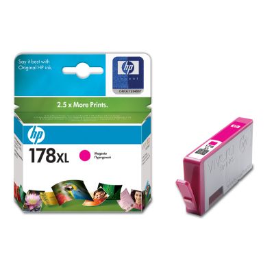 HP CB324HE (178 XL) Photo, magentaCB324HE HP CB324HE (178 XL) Photo, magentaCB324HEКартридж повышенной емкости HP 178 XL для струйных принтеров HP Photosmart.