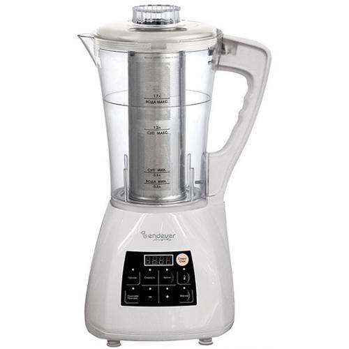 Endever Skyline BS-90 блендер-суповарка электрическаяблендер-суповарка BS-90 Endever Skyline BS-90 блендер-суповарка электрическаяблендер-суповарка BS-90Блендер-суповарка Endever SkyLine BS-90- это стационарный мощный блендер, который одновременно умеет варить и разогревать пищу. Этот прибор совмещает в себе блендер и электрокастрюлю с целым набором современных функций: автоматические программы, несколько скоростных режимов смешивания и измельчения продуктов, таймер, подогрев и многое другое. го основное предназначение – это приготовление супов всех видов. Сварить любой суп быстро и без хлопот Вам поможет блендер-суповарка Endever SkyLine BS-90! А если Вы хотите приготовить изысканный суп-пюре, то больше не придется ждать, пока он сварится, остынет, переливать его в другую посуду, отдельно доставать и включать блендер. За Вас все сделает наша блендер-суповарка и превратит этот трудоемкий процесс в настоящее удовольствие! Вы просто закладываете продукты в чашу, выбираете нужную программу и через некоторое время восхитительный суп готов – практически без Вашего участия и контроля!