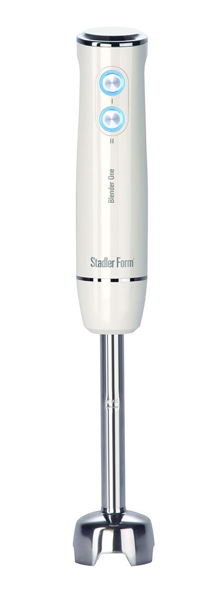 Stadler Form Blender One SFB.500, White блендерBlender One SFB.500 Stadler Form Blender One SFB.500, White блендерBlender One SFB.500Погружной блендер Stadler Form Blender One SFB.500 White. Погрузитесь в океан кулинарных наслаждений, воплотите свои гастрономические фантазии с погружным блендером от Stadler Form. Коктейль из клубники и банана, воздушное сливочное облако, безжалостно дробленый миндаль, муссы или пюре: распоряжайтесь этим блендером, как хотите.