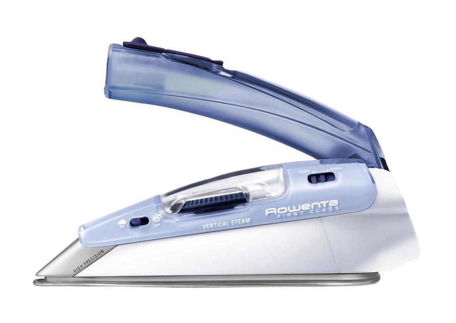 Rowenta DA1510 Дорожный утюг First ClassDA1510F1 Rowenta DA1510 Дорожный утюг First ClassDA1510F1Дорожный утюг Rowenta DA1510F1 - всегда безупречный внешний вид! Этот компактный, простой в применении утюг образует мощный пар, имеет складную ручку и простое управление. Дома или в дороге, глажение одежды, которую вам хочется надеть, будет быстрым и легким. Подошва с 200 микроответстиями Microsteam 200 из нержавеющей стали высокого качества. Заостренный носик для идеального разглаживания мельчайших деталей в труднодоступных зонах Переключатель напряжения 120 В или 240 В Складная ручка Дорожный чехол Мощность: 1000 Вт Паровой удар: 70 г/мин Вертикальное отпаривание Резервуар для воды объемом: 65 мл Длина шнура: 2 м