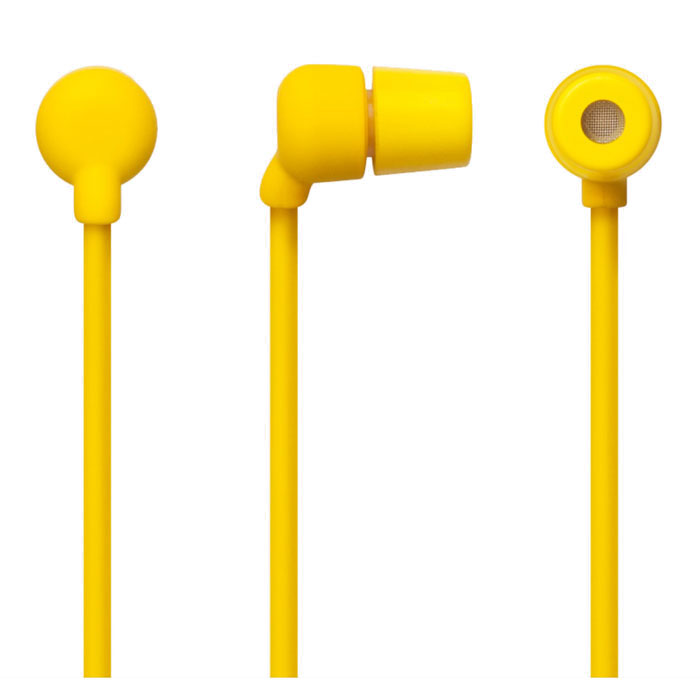Aiaiai Swirl Earphone, Yellow наушники с микрофоном4805 Aiaiai Swirl Earphone, Yellow наушники с микрофоном4805Наушники с микрофоном Swirl Earphone от датской компании AIAIAI отличаются своей прочностью и долговечностью. Благодаря своей надежной конструкции подходят для повседневного использования. Шнур этих наушников сделан из меди высокой проводимости без вплетения капрона, который обычно используют почти все известные бренды для удешевления и экономии при производстве, что вкупе с устойчивым к коррозии штепселем, предотвращает появление искажений звука и помех, а обволакивающие силиконовое волокно защищает от различных воздействий окружающей среды. Подходит для iPod, iPhone, любых других MP3-плееров и мобильных аудиоустройств.