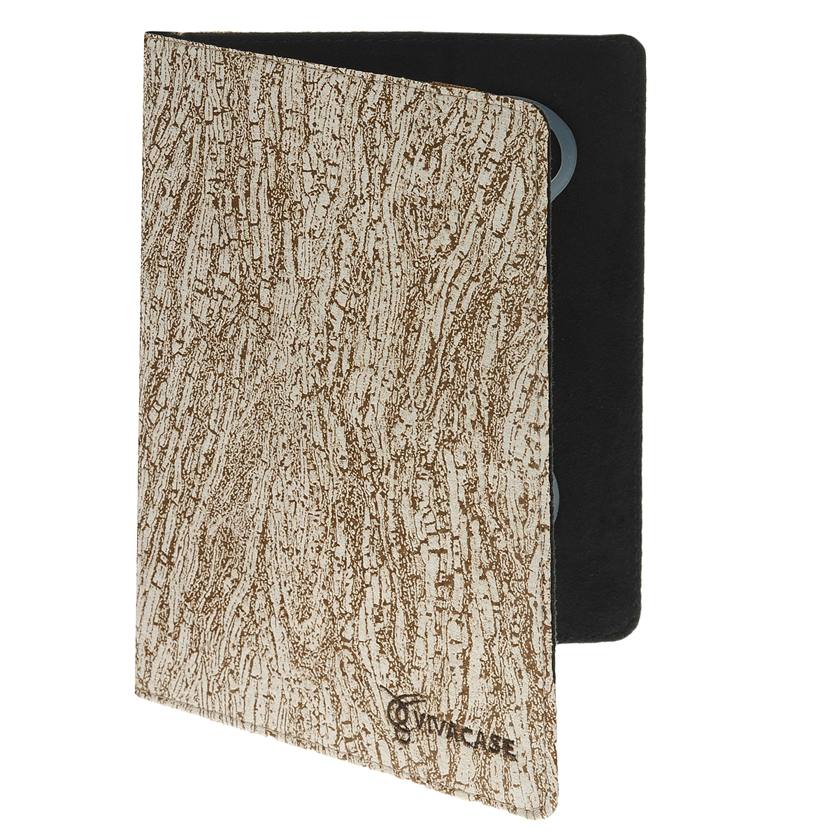 Vivacase Birch универсальный чехол-обложка для планшетов 7+, Beige (VUC-CBR07P-be)VUC-CBR07P-be Vivacase Birch универсальный чехол-обложка для планшетов 7+, Beige (VUC-CBR07P-be)VUC-CBR07P-beУниверсальный чехол Vivacase с резиновым креплением, который подходит для любых популярных планшетов и электронных книг с диагональю дисплея в 7+ дюймов. Он изготовлен из ткани, которой обтянут прочный каркас, защищающий устройство во время падений. Внутренняя часть отделана мягкой подкладкой, которая не оставляет никаких следов на корпусе и дисплее. Каркас из тонкой и мягкой резины позволяет прочно и надежно закрепить устройство подходящего размера. Для того чтобы установить устройство в альбомной ориентации, удобной для просмотра видео или чтения, чехол имеет подвижную площадку и два углубления, которые позволяют зафиксировать планшет под двумя разными углами.