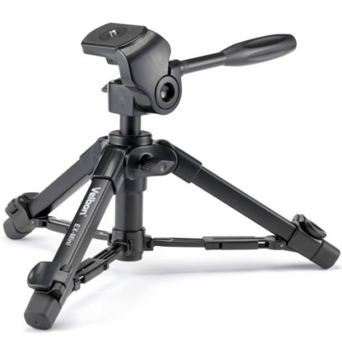 Velbon EX-Mini штативEX-Mini Velbon EX-Mini штативEX-MiniНовое поколение штативов, которые подходят как для начинающих так и продвинутых фотографов. Работая со штативом Velbon EX-Mini вы сможете сделать отличные снимки и набраться опыта в работе с фотографиями. В комплект также входит удобный чехол для переноски.