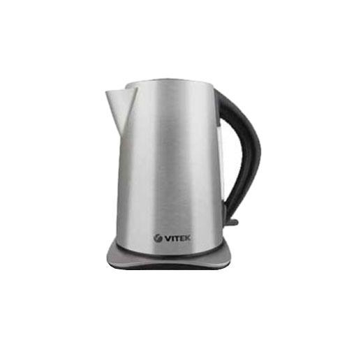 Vitek VT-1177, Silver электрочайникVT-1177 Silver Vitek VT-1177, Silver электрочайникVT-1177 SilverЭлектрический чайник Vitek VT-1177 емкостью 1.7 литра позволяет снабдить кипятком всю компанию людей, собравшихся для чаепития. Так как в этом чайнике нагревательная спираль скрыта, можно не опасаться, что на ней будет оседать большое количество накипи, удалить которую довольно сложно. Сертифицированные контроллеры английских фирм Strix/Otter гарантируют безопасность использования этого бытового прибора. Так что чайник Vitek VT-1177 сможет прослужить Вам действительно долго. Немаловажно и то, что корпус изготовлен из нержавеющей стали. Да, это увеличивает вес чайника, но с другой стороны – он сможет легко выдержать падение или случайный удар без вреда для себя. Ну, а серебристый цвет корпуса делает чайник Vitek VT-1177 великолепным дополнением практически для любой современной кухни, особенно если ее владельцы любят стиль модерн.