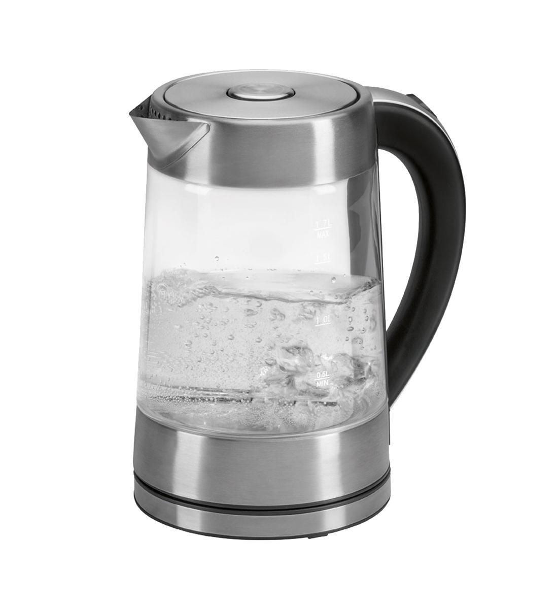 Clatronic WK 3501 G inox электрочайникWK 3501 G inox Clatronic WK 3501 G inox электрочайникWK 3501 G inoxНадежный долговечный электрочайник WK 3501 G от немецкого производителя Clatronic в корпусе из прочного стекла и металла. Электрический прибор для разогрева воды с скрытым нагревательным элементом. Компактный, удобен как в доме, так и в офисе, в тот момент когда нужно быстро подогреть воды для заварки чая или быстрорастворимого сухого обеда. Вращающийся вокруг своей оси на специальной подставке чайник, всегда под рукой. При закипании чайник не шумит и автоматически выключается. Вы можете быть уверены что вода закипела. Полностью съемная предохранительная крышка: открывается одним нажатием кнопки.