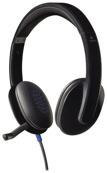 Logitech H540 USB гарнитура (981-000480)981-000480 Logitech H540 USB гарнитура (981-000480)981-000480Высококачественная и высокопроизводительная гарнитура Logitech Headset H540 USB. Погрузитесь в мир высококачественного звучания музыки, голосового общения с помощью компьютера и многого другого. Насыщенный стереозвук Диффузоры с лазерной калибровкой и встроенный эквалайзер обеспечивают великолепное, непревзойденное качество звука и насыщенные низкие частоты, позволяя получать максимальное удовольствие от прослушивания. Элементы управления на наушниках К вашим услугам элементы управления громкостью и уровнем низких частот, а также возможность мгновенно отключить микрофон. Удобная конструкция Оголовье и накладки наушников из мягкого ледерина позволяют часами разговаривать и слушать музыку, не испытывая дискомфорта.
