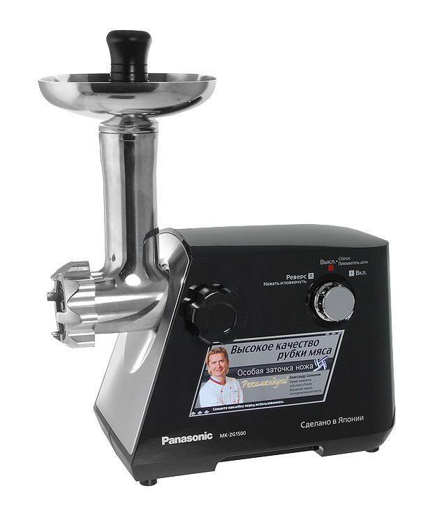 Panasonic MK-ZG1500BTQMKZG1500 Panasonic MK-ZG1500BTQMKZG1500Электрическая мясорубка Panasonic MK ZG1500.