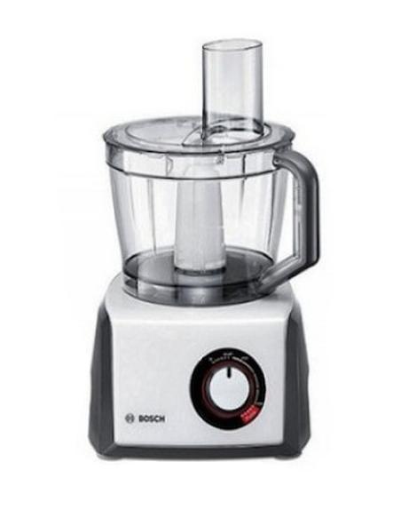 Bosch MCM 64051 Multu Talent кухонный комбайнMCM64051 Bosch MCM 64051 Multu Talent кухонный комбайнMCM64051Компактный кухонный комбайн Bosch MCM 64051 Multu Talent экономит на пространстве, но не на возможностях: компактный и многофункциональный. Более 40 функций: для шинковки, нарезки, замешивания теста, взбивания крема и др. Высокая мощность: 1200 Ватт для переработки больших объемов Большая рабочая чаша емкостью 3,9 л: возможность замеса до 1,5 кг теста Инновационный нож с волнистым краем лезвия: для качественной нарезки продуктов Плавная регулировака скорости со световым индикатором Режим Момент для измельчения зелени и импульсивный режим для взбивания коктейлей, смузи, колки льда Бесступенчатый регулятор скорости с LED индикатором работы, режимы Пульс и Момент Большая пластиковая чаша с крышкой и толкателем, объем 3,9л для 750гр муки + ингредиенты (макс. 1.5 кг) Блендер (пластик), объем 1,5 л Соковыжималка-центрифуга для твердых овощей и фруктов Нож с волнистым краем лезвия - более эффективный и более...