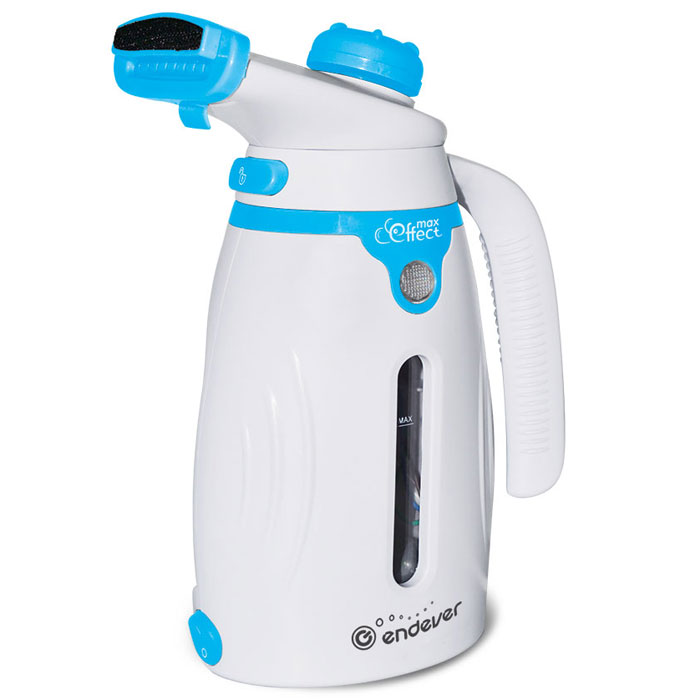 Endever Odyssey Q-419, Blue White отпаривательQ-419 Endever Odyssey Q-419, Blue White отпаривательQ-419Отпариватель Endever Odyssey Q-419 предназначен для отпаривания одежды, очистки, дезинфекции вещей, различных поверхностей и предметов домашнего обихода. Отличается красивым внешним видом, элегантным дизайном, компактными размерами и удобством в работе. В комплект входят щетка-насадка с длинной щетиной, с мягкой щетиной и мерный стаканчик.
