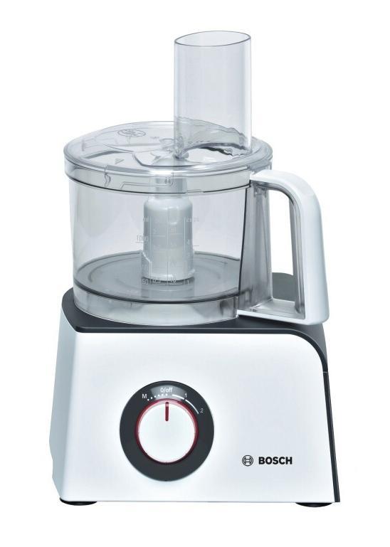 Bosch MCM 4000 кухонный комбайнMCM4000 Bosch MCM 4000 кухонный комбайнMCM4000Стильный компактный кухонный комбайн Bosch MCM 4000 с более чем 20 функциями и отсеком для хранения насадок. Более 20 функций для шинковки, нарезки, замешивания теста, взбивания крема и др. Интегрированный в корпус отсек для хранения аксессуаров - необходимые насадки всегда под рукой. Базовый набор аксессуаров. 2 скоростных режима + режим Момент для оптимального смешивания. Чаша для замешивания из полупрозрачного пластика, возможность замеса до 1 кг теста (500 гр муки + ингредиенты), полупрозрачная крышка с отверстием для загрузки и проталкиватель