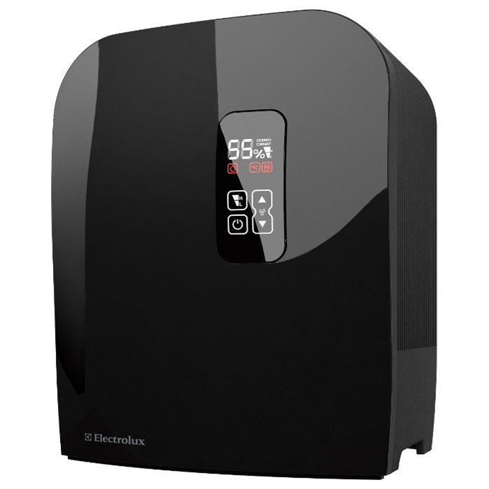 Electrolux 7510D-EHAW мойка воздухаEHAW - 7510D Electrolux 7510D-EHAW мойка воздухаEHAW - 7510DElectrolux 7510D-EHAW - мойка воздуха, которая эффективно увлажняет и очищает воздух в помещении создавая оптимальный и комфортный микроклимат для человека. За этой моделью не требуется специального ухода – вам просто нужно время от времени добавлять воду в бак (объем 7 литров). Не нужно никаких дополнительных фильтров и других расходных материалов. Мойка воздуха имеет 2 мощности работы и удобный LED-дисплей с сенсорным управлением. Благодаря серебряному ионизирующему стержню вода очищается от грибков и плесени, поэтому воздух становится чистым и свежим. Автоматическое затемнение дисплея в зависимости от освещенности в помещении Индикатор чистки прибора Бесшумная работа Встроенный электронный гигростат Система очистки воды от бактерий Серебряный ионизирующий стержень