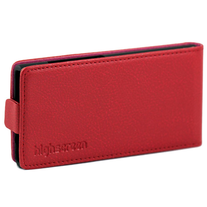 Highscreen Flip Case чехол для Zera F rev.S, Red22395 Highscreen Flip Case чехол для Zera F rev.S, Red22395Чехол с откидной крышкой Highscreen Flip Case для Zera F rev.S надежно защищает ваш смартфон от внешних воздействий, грязи, пыли, брызг. Он также поможет при ударах и падениях, не позволив образоваться на корпусе царапинам и потертостям. Чехол обеспечивает свободный доступ ко всем функциональным кнопкам смартфона и камере.