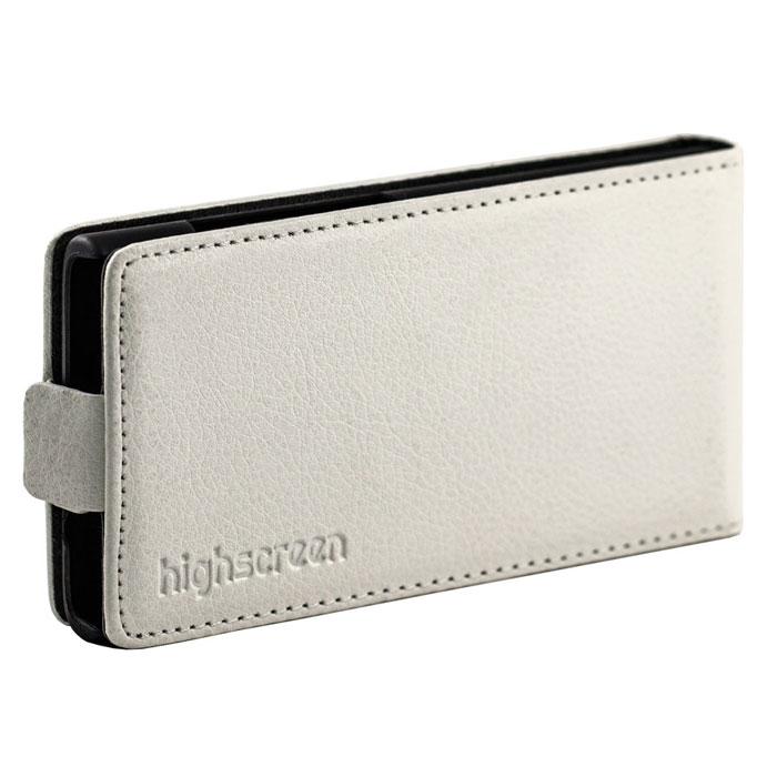 Highscreen Flip Case чехол для Zera F rev.S, White22393 Highscreen Flip Case чехол для Zera F rev.S, White22393Чехол с откидной крышкой Highscreen Flip Case для Zera F rev.S надежно защищает ваш смартфон от внешних воздействий, грязи, пыли, брызг. Он также поможет при ударах и падениях, не позволив образоваться на корпусе царапинам и потертостям. Чехол обеспечивает свободный доступ ко всем функциональным кнопкам смартфона и камере.