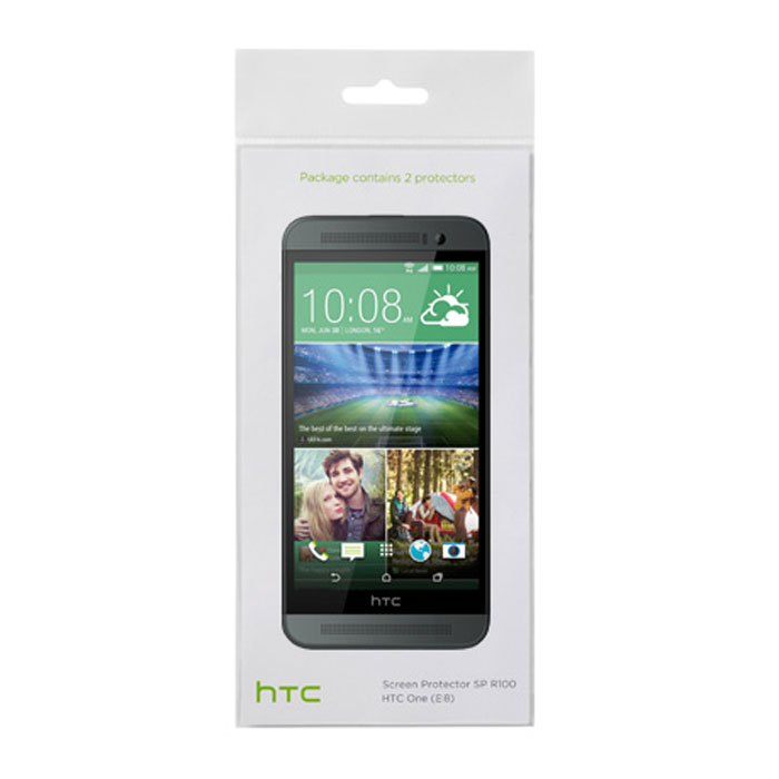 HTC SP R140 защитная пленка для One Ace (E8)22410 HTC SP R140 защитная пленка для One Ace (E8)22410Оригинальная защитная пленка для экрана смартфона HTC One Ace (E8). Благодаря использованию высококачественного материала пленка легко наклеивается, плотно прилегает, имеет высокую прозрачность и устойчивость к механическим воздействиям. Потребительские свойства и эргономика сенсорного экрана при этом не ухудшаются. В комплект входят 2 пленки.