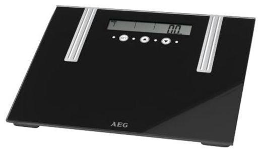 AEG PW 5571 FA Glas, 6 in 1 напольные весыPW 5571 FA AEG PW 5571 FA Glas, 6 in 1 напольные весыPW 5571 FAAEG PW 5571 FA Glas, 6 in 1 - диагностические напольные весы с платформой из стекла. Особенности: Память до 10 пользователей Единицы измерения: кг, фунты Определение доли воды: 20-75% Определение доли жировой ткани: 1-60% Определение доли мышечной ткани: 10-50% Высококачественный дисплей большой четкости Автоматическое включение при наступании и автоматическое отключение Нескользящие ножки, ручка для переноски