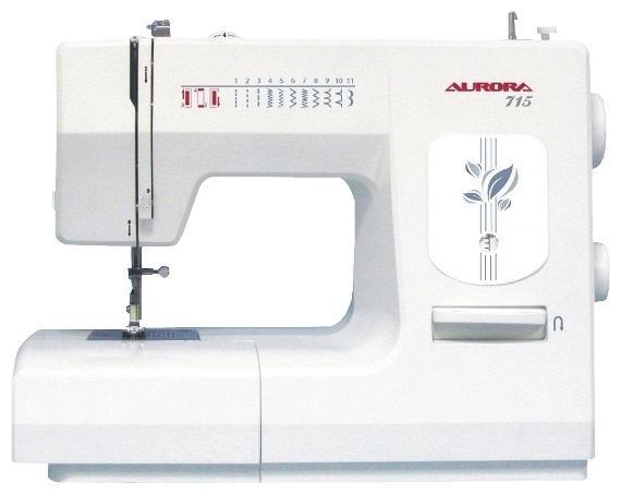 Aurora 715 швейная машина715 Aurora 715 швейная машина71513 швейных операция, петля полу-автомат. Вертикальный челнок. Регулировка давления лапки на ткань