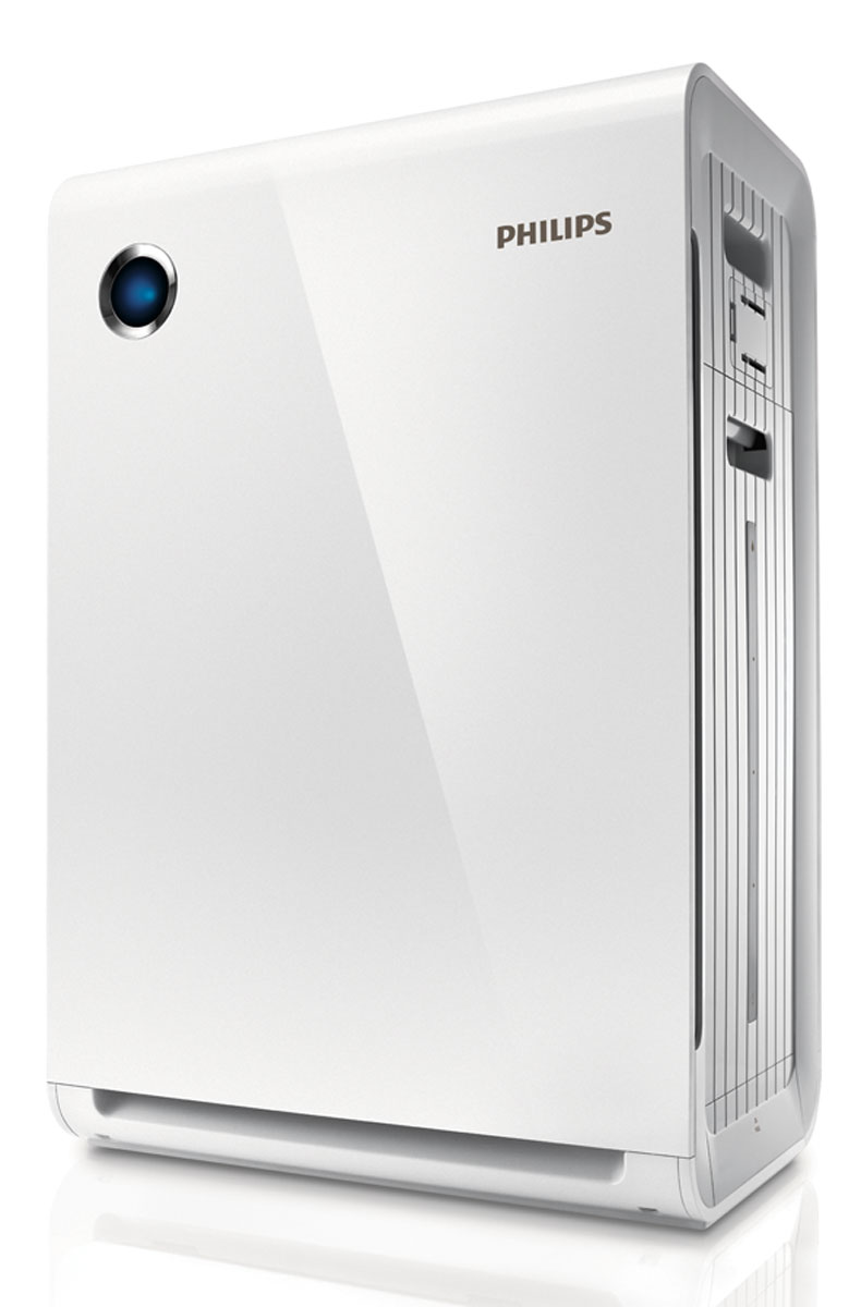 Philips AC4084/01 климатический комплекс 2 в 1AC4084/01 Philips AC4084/01 климатический комплекс 2 в 1AC4084/01Увлажнитель + очиститель воздуха Philips AC4084/01 с профессиональной системой фильтрации и увлажнения воздуха. Подходит для использования в любой комнате площадью до 40 м2. Профессиональная 3-уровневая система фильтрации и увлажняющий фильтр: 1. Фильтр предварительной очистки: улавливает крупные загрязняющие частицы, такие как волосы, шерсть животных, пух, пыль; 2. Угольный фильтр: нейтрализует неприятные запахи и вредные газы, такие как формальдегид; 3. HEPA-фильтр: улавливает мельчайшие загрязняющие частицы; 4. Увлажняющий фильтр. 4 режима работы, включая автоматический и бесшумный. Во время работы прибора в автоматическом режиме гигрометр и датчик качества воздуха постоянно контролируют влажность и чистоту воздуха и включают/отключают прибор/ меняют режим работы по необходимости, обеспечивая постоянное поддержание чистоты и влажности на нужном уровне. Точные настройки уровня влажности: Для достижения...