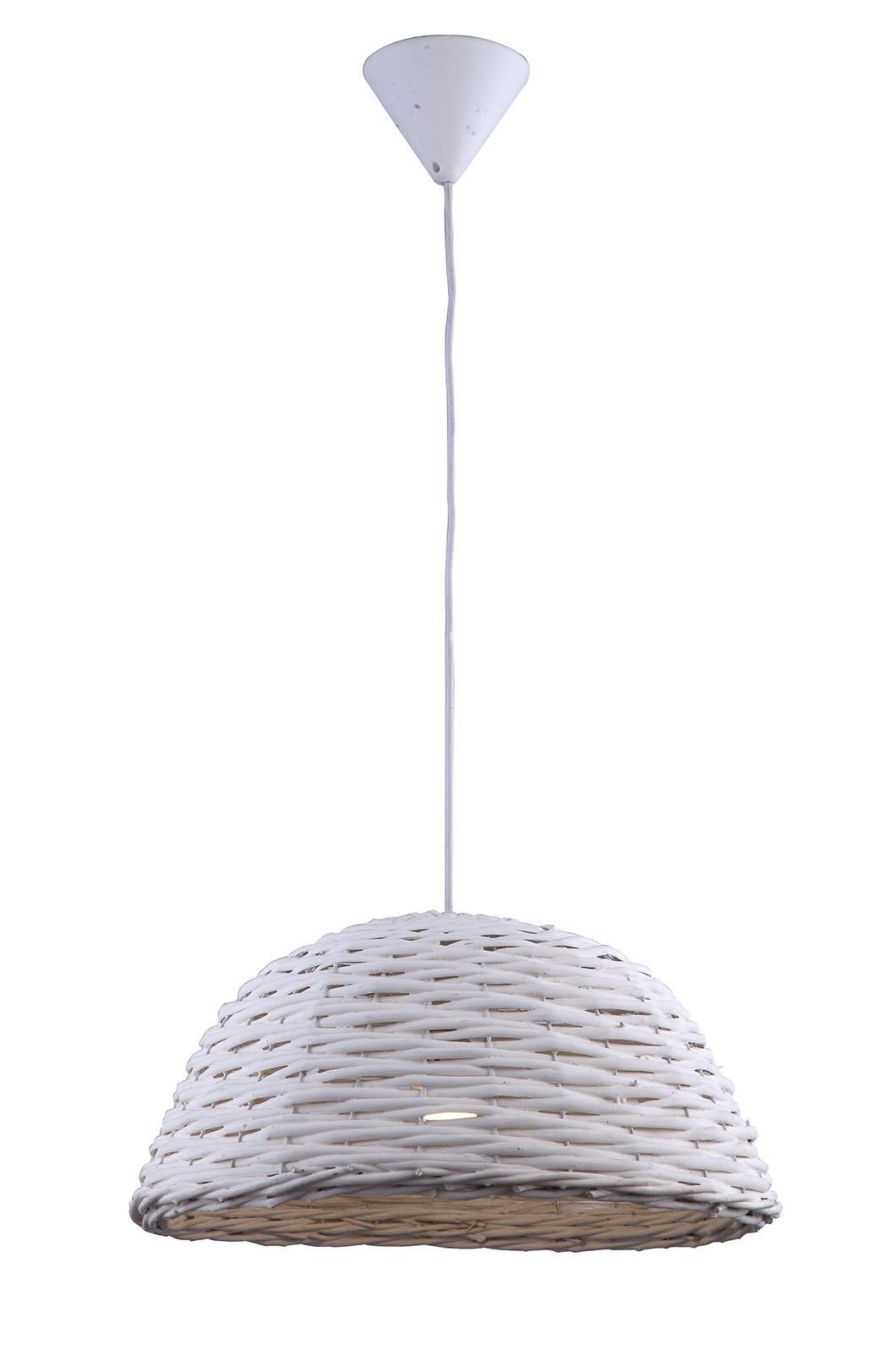 Потолочный светильник ARTE LAMP VILLAGGIO A3400SP-1WHA3400SP-1WH Потолочный светильник ARTE LAMP VILLAGGIO A3400SP-1WHA3400SP-1WHМало кто придает светильникам значение, но не стоит забывать, что светильники окружают нас повсеместно, делая нашу жизнь и ярче и светлее. Светильники в прихожей, нужны достаточно яркие занимающие минимум места, это могут быть потолочные светильники, расположенные в центре или несколько точечных светильников по периметру. 1xE27 40W Материал: Арматура: Пластик / Плафон: Ивовый прут Цвет: Арматура: Белый Размер: 22x45x45+110 цепь/шнур