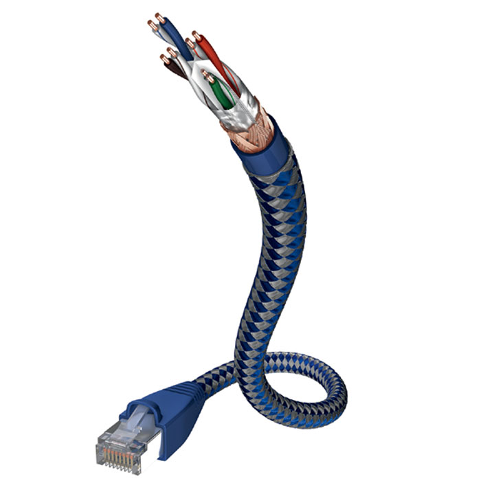 Inakustik Premium CAT6 Patch Cable сетевой кабель 6 категории, 0.5 м (004803005)4001985507726 Inakustik Premium CAT6 Patch Cable сетевой кабель 6 категории, 0.5 м (004803005)4001985507726Сетевой кабель 6 категории Inakustik Premium CAT6 Patch Cable имеет 4 витых пары защищенных двойным внешним экраном, сделанным из медной оплётки и фольги. Диаметр жил: 0.5 мм (AWG 24) 4 витых пары Пропускная способность: до 1000 Мбит/с Поддержка Ethernet 10baseT / 100baseT / 1000baseT Подключение ISDN / DSL / телефон (аналоговый) Разделительный корд между витыми парами
