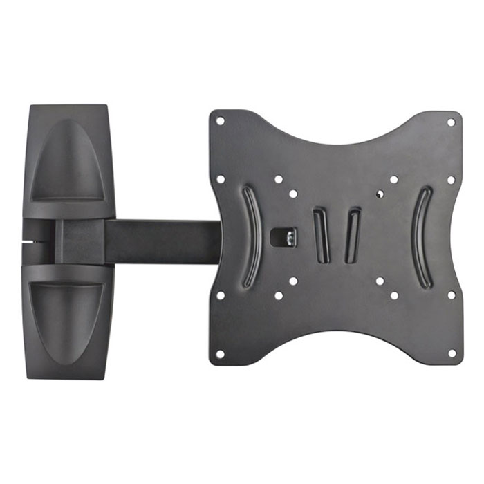Kromax Techno-8, Grey настенный кронштейн для ТВTECHNO-8 Kromax Techno-8, Grey настенный кронштейн для ТВTECHNO-8Кронштейн Kromax Techno-8 совместим с большинством LCD/LED телевизоров и мониторов. Регулируемое расстояние от стены до панели, несколько степеней свободы (наклон, поворот, сдвиг), простота и совершенство модели сделало ее максимально удобной и доступной. В конструкции креплений предусмотрены держатели проводов. В комплект входят пластиковые накладки, которые придают кронштейну эстетичный вид и скрывают место крепления кронштейна. Съемная монтажная пластина облегчает установку кронштейна - пластина крепится к задней панели телевизора, затем по специальным пазам входит в стеновое крепление, что упрощает монтаж. Крепежная пластина изготовлена из стали толщиной 2 мм. Прочная стальная конструкция обеспечит надежность крепления вашего телевизора на стене. Небольшой размер настенной монтажной площадки позволяет удачно закрепить кронштейн в углу, на колонне, стыке, и даже на рельефной поверхности.