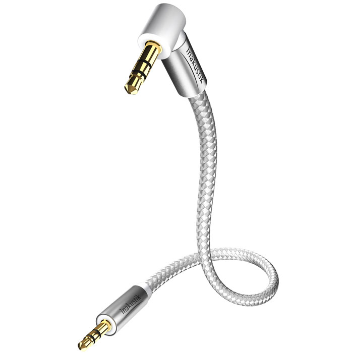 Inakustik Premium Jack 90° аудиокабель 3,5 мм, 0.5 м (004104005)4001985511969 Inakustik Premium Jack 90° аудиокабель 3,5 мм, 0.5 м (004104005)4001985511969Inakustik Premium Jack 90° - гибкий и надежный аудио-кабель с двойным экранированием и одножильным проводом гарантирует качественную передачу звука. Позолоченные штекеры существенно улучшают передачу сигнала и минимизируют искажения.