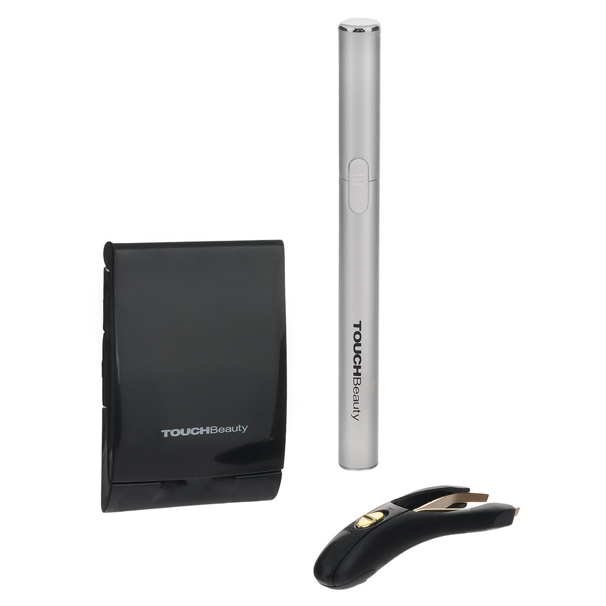 Косметический набор Touchbeauty AS-1009AS-1009 Косметический набор Touchbeauty AS-1009AS-1009Touchbeauty AS-1009 - универсальный стильный дорожный набор, который легко помещается в косметичке. В комплекте все самое необходимое: карманное двойное зеркальце с автоподсветкой, пинцет с подсветкой и миниманикюрный набор с 3 насадками.