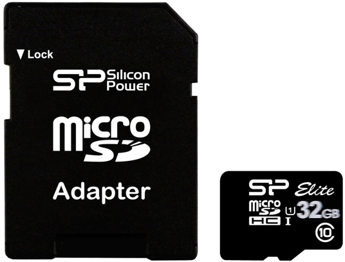 Silicon Power Elite microSDHC 32GB UHS-I (Class 10) карта памяти + адаптерSP032GBSTHBU1V10-SP Silicon Power Elite microSDHC 32GB UHS-I (Class 10) карта памяти + адаптерSP032GBSTHBU1V10-SPВ соответствии со стандартом UHS-1: Серия Elite предлагает колоссальное улучшение производительности при чтении и записи. Карты памяти серии Elite UHS-1 станут идеальным выбором для работы с DSLR камерами, смартфонами, планшетными ПК и другими устройствами. Сохраняйте еще больше мобильных игр и приложений: В серии Elite UHS-1 доступны карты памяти емкостью 8 GB, 16 GB, 32 GB. Новые карты памяти предлагают пользователям решение для хранения мобильных игр и приложений. Карты памяти серии Elite UHS-1 станут идеальным выбором для работы с фото- и видеосъемкой, играми и приложениями. Карты памяти позволят вам хранить все ваши самые ценные воспоминания. Внимание: перед оформлением заказа убедитесь в поддержке вашим электронным устройством карт памяти данного объема.