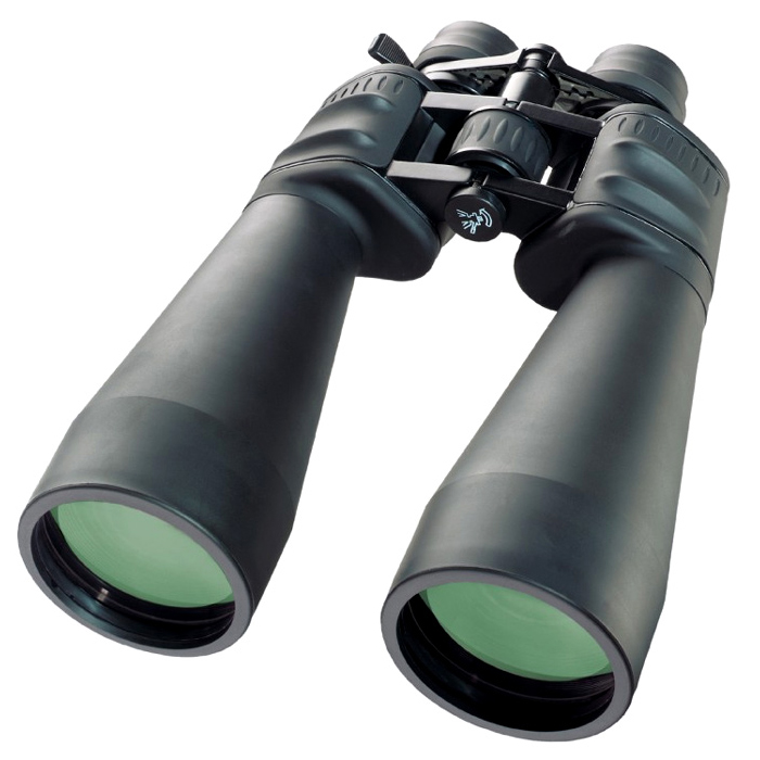 Bresser Spezial-Zoom 12-36x70 бинокль32317 Bresser Spezial-Zoom 12-36x70 бинокль32317Бинокль Bresser Spezial-Zoomar 12-36x70 – мощная светосильная модель с переменным увеличением в диапазоне 12-36х. Высокие увеличения вызывают дрожание картинки, поэтому данная модель рекомендуется к использованию со штатива. Бинокль легко устанавливается на штатив при помощи специального адаптера (входит в комплект). Уникальной особенностью модели является то, что она подходит для астрономических наблюдений, это стало возможным благодаря 70-миллиметровой апертуре. Оптические характеристики бинокля Spezial-Zoomar 12-36x70 порадуют наблюдателя, ведь все оптические элементы изготавливаются из самого качественно стекла Bak-4 и имеют многослойное просветление. Именно это гарантирует превосходное качество передачи наблюдаемых объектов – картинка будет яркой, насыщенной и контрастной. Оптика надежно защищена обрезиненным корпусом, который не позволит влаге проникнуть внутрь прибора. Кроме того, резиновое покрытие приятно на ощупь и не скользит в руках. А входящие в комплект...