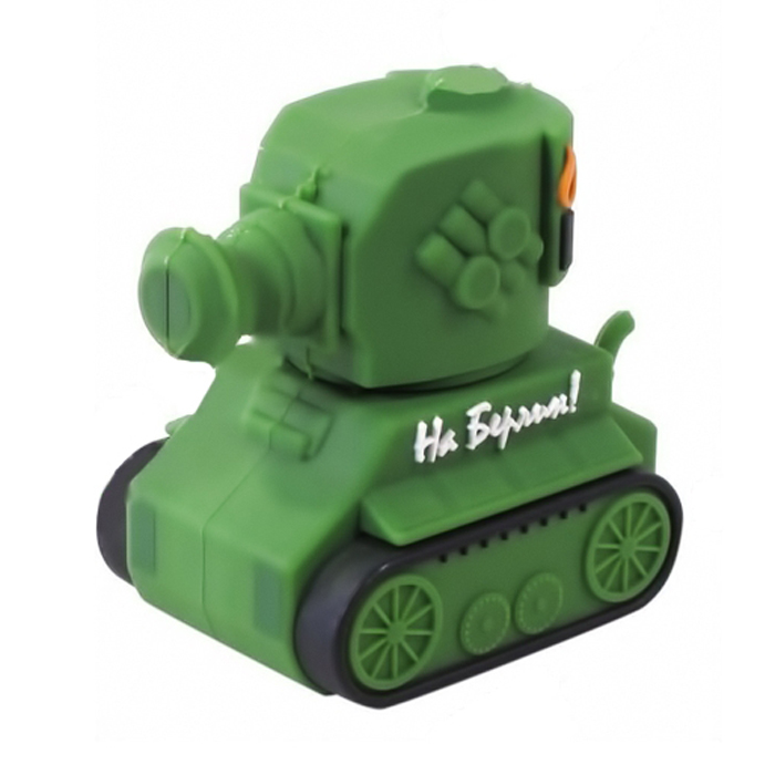 Iconik Танк 32GB USB-накопительRB-TANK-32GB Iconik Танк 32GB USB-накопительRB-TANK-32GBИнтересный, забавный, а, главное, функциональный сувенир, Iconik Танк послужит замечательным подарком для коллег и друзей, ценящих юмор. Подарит заряд хорошего настроения, а так же, возможно, послужит хорошим началом коллекции необычных флешек. Резиновый корпус надежно защищает устройство от брызг и физических воздействий.