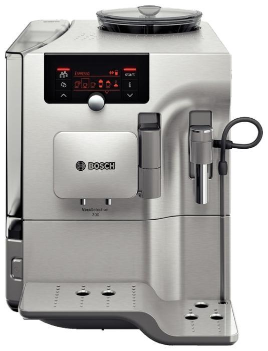 Bosch TES80323RW VeroSelection êîôåìàøèíàTES80323RW Bosch TES80323RW VeroSelection êîôåìàøèíàTES80323RWÀâòîìàòè÷åñêèé êàïó÷èíàòîð, àâòîâûêëþ÷åíèå, âñòðîåííàÿ êîôåìîëêà, âîçìîæíîñòü ðàáîòû ñ ìîëîòûì êîôå, äèñïëåé, äâóõïîðöèîííàÿ ðàçäà÷à çà îäèí ïðîöåññ çàâàðèâàíèÿ, èíäèêàòîð óðîâíÿ âîäû, èíäèêàòîð âêëþ÷åíèÿ, ïîäà÷à ãîðÿ÷åé âîäû, êîíòåéíåð äëÿ îòõîäîâ, ïðîãðàììà óäàëåíèÿ íàêèïè, ïîäîãðåâ äëÿ ÷àøåê, ðåãóëèðîâêà ïî âûñîòå óçëà âûäà÷è êîôå, ïðîãðàììèðóåì, ðåãóëèðîâêà òåìïåðàòóðû, ðåãóëèðîâêà ñòåïåíè ïîìîëà, ðåãóëÿòîð êðåïîñòè, ðåãóëÿòîð êîëè÷åñòâà âîäû, ôèëüòð, ñúåìíûé ëîòîê äëÿ ñáîðà êàïåëü, ýíåðãîñáåðåãàþùèé ðåæèì, ýëåêòðîííîå óïðàâëåíèå. Âûáîð íàïèòêîâ: ðèñòðåòòî, ýñïðåññî, êàôå êðåìà, ýñïðåññî ìàêèàòî, êàïó÷èíî, ëàòòå ìàêèàòî, êàôå ëàòòå, ìîëî÷íàÿ ïåíêà, òåïëîå ìîëîêî, ãîðÿ÷àÿ âîäà.