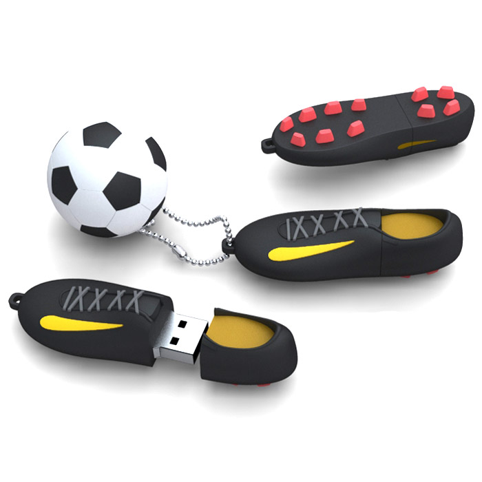 Iconik Футбол, Black 16GB USB-накопительRB-FTB-16GB Iconik Футбол, Black 16GB USB-накопительRB-FTB-16GBIconik Футбол (Rubber) - это стильный и компактный USB-накопитель, который позволит вам значительно расширить свои возможности в области обмена данными. Высокая скорость, внушительный объем и надежность хранения информации позволяют использовать накопитель как временное, так и небольшое постоянное хранилище.