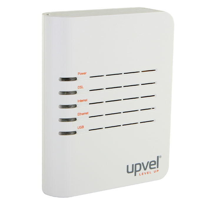 UPVEL UR-101AU маршрутизаторUR-101AU UPVEL UR-101AU маршрутизаторUR-101AUРоутер UR-101AU предоставляет собой решение начального уровня для кабельного подключения к Интернет по технологии ADSL/ADSL2+. Сплиттер, поставляемый в комплекте, оставляет свободным телефонную линию и подключается к роутеру через стандартный телефонный разъем RJ-11. Программа быстрой настройки легко настраивает доступ в сеть Интернет. Компьютер подключается к маршрутизатору по USB, а приставка IP-TV (цифровое телевидение) подключается к роутеру по кабелю Ethernet. Роутер работает с большинством российских ADSL-провайдеров Поддерживает функцию IP-TV (цифровое телевидение) Поддержка 8 PVC Диапазоны VPI (0-255), VCI (32-65535) TM Cell через AAL5 Поддержка UBR/CBR/VBR Инкапсуляция Поддержка автоматического определения VPI/VСI и метода мультиплексирования (VC-based, LLC-based) Максимальная скорость связи: от провайдера до 24 Мбит/с, к провайдеру до 1 Мбит/с (до 3.5 Мбит/с при поддержке провайдером Annex M) ...