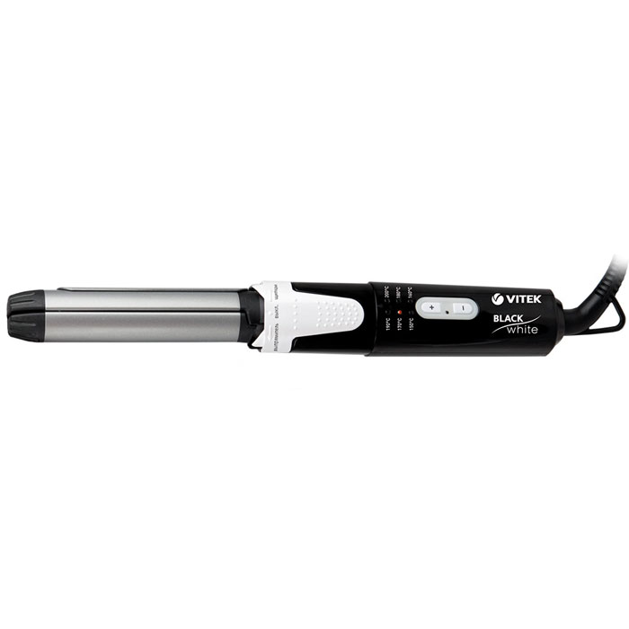 Vitek VT-2314(ВW) выпрямитель для волосVT-2314(ВW) Vitek VT-2314(ВW) выпрямитель для волосVT-2314(ВW)Щипцы для завивки Vitek VT-2314(ВW) с керамическим и турмалиновым покрытием насадок которые практически безвредные для волос и обладают функцией ионизации. Петля для подвешивания и возможность вращения шнура вокруг своей оси гарантируют удобство в повседневном использовании. А благодаря индикациям включения, готовности к работе и защиты от перегрева вы сможете использовать их с максимальной эффективностью.