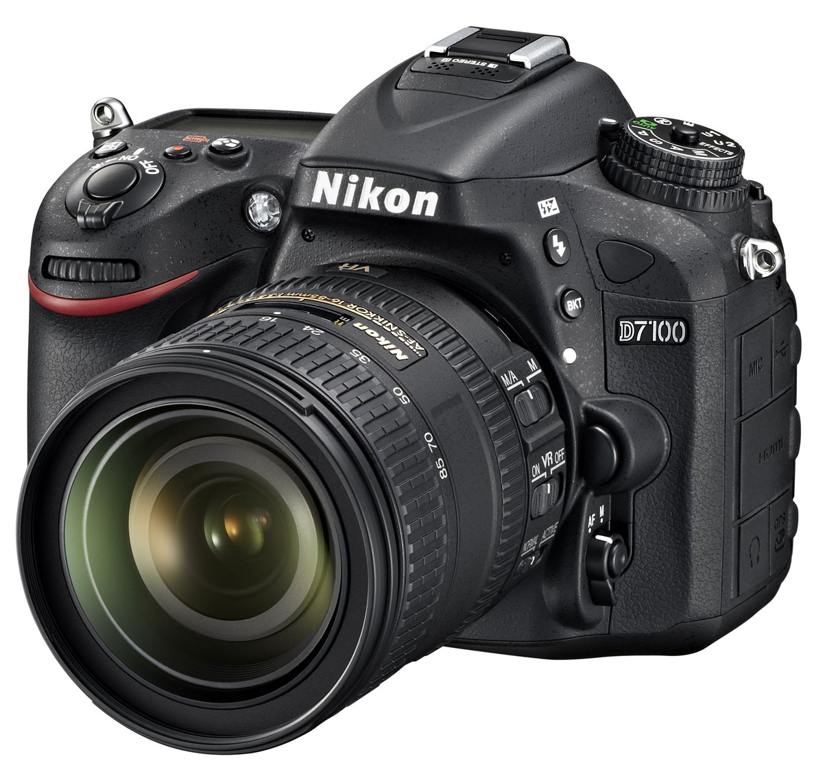 Nikon D7100 Kit 16-85, Black    - NikonVBA360KR03 24,1-  Nikon D7100  DX       .  ,     ,    ,    .  51-    Nikon D7100                     ,         Full HD.       :  Nikon D7100    ,         ,       .  -  DX   24,1       .   ,...