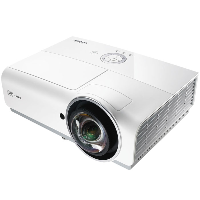 Vivitek DW882ST мультимедийный проектор814964339843 Vivitek DW882ST мультимедийный проектор814964339843Vivitek DW882ST - мультимедийный проектор, который специально разработан для образовательных учреждений. Он проецирует изображение размером 88 с расстояния всего в 1 метр. Такое проекционное расстояние позволяет выступающему стоять перед экраном не опасаясь попадания света в глаза и не загораживая собой изображение. Проектор демонстрирует великолепное качество картинки и располагает рядом удобных функций для проведения презентаций любого уровня. Для простоты подключения аппарат оснащен большим набором различных интерфейсов подключения, включая HDMI 1.4b, VGA, S-Video, Composite Video, аудио-вход и выход. Данная модель оснащена герметичным оптическим трактом и отсутствием необходимости менять пылевые фильтры. Новинки оснащены 6-сегментным цветовым колесом, повещающем качество цветопередачи. Встроенные 10-ваттные динамики позволяют обойтись без отдельной аудиосистемы при просмотре мультимедийного контента, а технология DLP Link включает полную поддержку 3D...