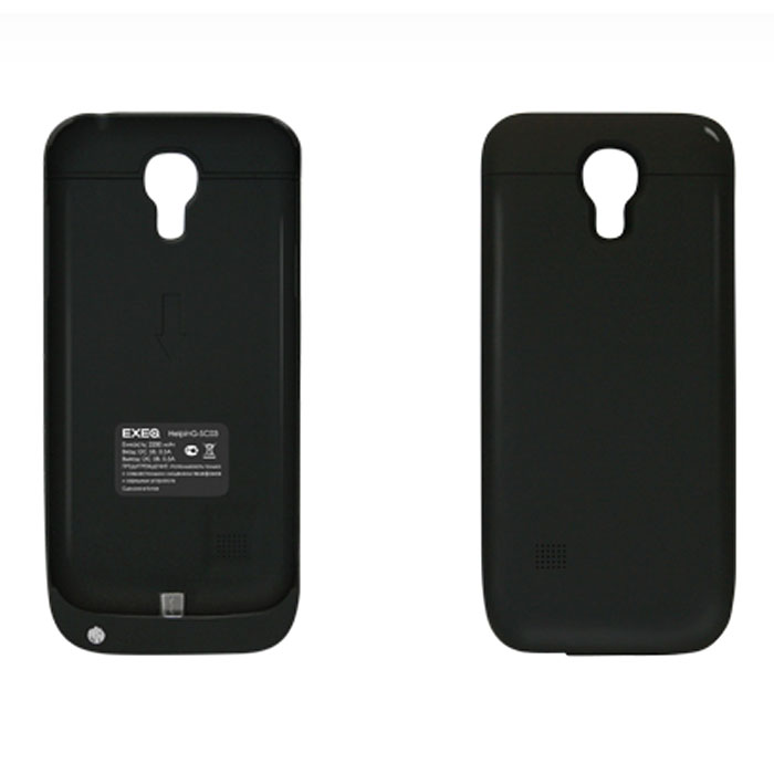 EXEQ HelpinG-SC03 чехол-аккумулятор для Samsung Galaxy S4 mini, Black (2200 мАч, клип-кейс)HelpinG-SC03 BL EXEQ HelpinG-SC03 чехол-аккумулятор для Samsung Galaxy S4 mini, Black (2200 мАч, клип-кейс)HelpinG-SC03 BLExeq HelpinG-SС03 – уникальное устройство, идеально сочетающее в себе надежный чехол и дополнительный аккумулятор емкостью в 2200 мАч для Samsung Galaxy S4 Mini. Как чехол устройство прекрасно защитит заднюю панель вашего смартфона от загрязнений, царапин и ударов. Как дополнительный аккумулятор HelpinG-SС03 обеспечит своевременную подзарядку вашему смартфону и продлит жизнь штатной батареи на часы дополнительного использования. Стильный и лаконичный дизайн чехла придется по вкусу многим пользователям смартфонов Samsung, а наличие в корпусе чехла всех необходимых отверстий под камеру, кнопки и разъемы позволит не снимать чехол длительное время. Зарядка чехла-аккумулятора происходит от зарядного устройства телефона, при этом аппарат из чехла доставать не нужно. Достаточно просто подсоединить зарядное устройство к чехлу и зарядка начнется автоматически. Для зарядки телефона необходимо подсоединить зарядное устройство к чехлу и нажать на кнопку ...