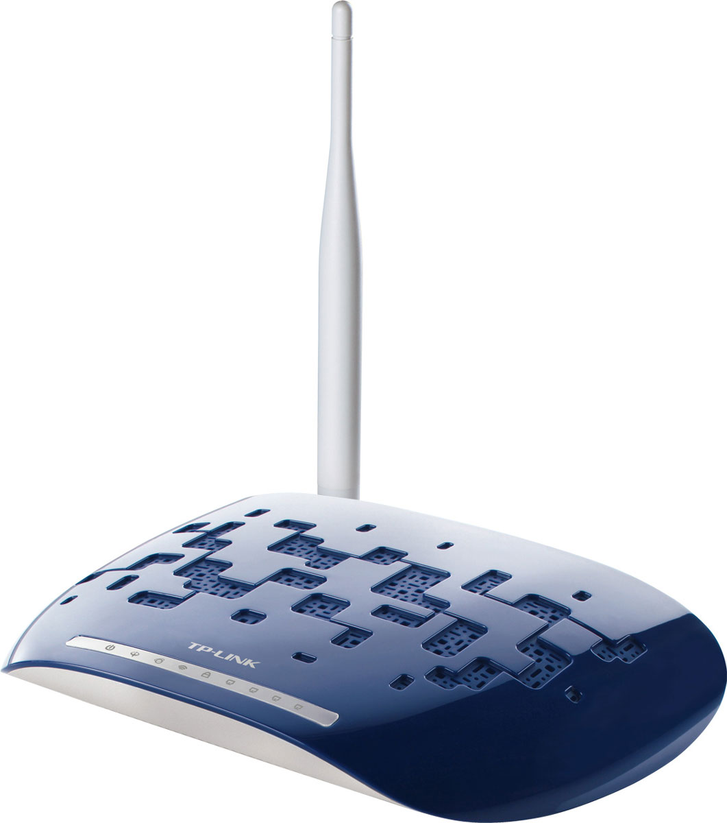 TP-Link TD-W8950N беспроводной маршрутизаторTD-W8950N TP-Link TD-W8950N беспроводной маршрутизаторTD-W8950NМаршрутизатор со встроенным модемом ADSL2+ со скоростью передачи данных до 150 Мбит/с TD-W8950ND представляет собой высокопроизводительный маршрутизатор с модемом, который поддерживает надежное подключение по полноскоростному стандарту ADSL2+. Это недорогое сетевое решение для дома и малого бизнеса. Устройство сочетает в себе функции высокоскоростного модема DSL, маршрутизатора NAT с 4 портами 10/100 Мбит/с и беспроводной точки доступа серии N. С помощью маршрутизатора TD-W8950ND вы сможете легко создать защищенную беспроводную сеть и пользоваться различными приложениями, чувствительными к пропускной способности канала, такими как потоковое видео высокой четкости по беспроводному соединению, что ранее было не под силу устройствам стандарта IEEE 802.11g, в любом месте вашего дома и даже во дворе. В модели TD-W8950ND используются межсетевой экран SPI, который проверяет содержание входящих пакетов, предотвращая потенциальные атаки из Интернет.Для большего...
