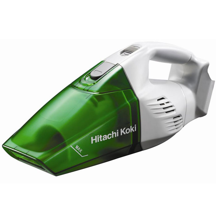 Пылесос аккумуляторный Hitachi R14DSL, без аккумулятораR14DSL Пылесос аккумуляторный Hitachi R14DSL, без аккумулятораR14DSLАккумуляторный пылесос Hitachi R14DSL удобен для работы на даче, в гараже. Им можно убираться в доме или салоне автомобиля. Легкий вес пылесоса делает уборку легкой и не утомительной. Объем пылесборника составляет 670 мл. Когда дело касается уборки дома, очень хочется сделать ее качественно и как можно быстрее. Поэтому сделайте правильный выбор в пользу пылесоса. Он за несколько минут поможет вам провести уборку без особого труда. Пылесос работает от Li-ion аккумуляторов BSL1430/1415/1415Х, которые продаются отдельно. Напряжение аккумулятора: 14,4 В. Тип аккумулятора: Li-lon. Объем бака: 0,67 л.
