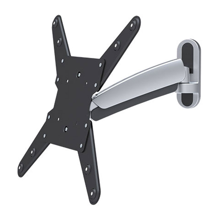 Arm Media Paramount-80, Silver кронштейн для ТВ235209 Arm Media Paramount-80, Silver кронштейн для ТВ235209Arm Media Paramount-80 обладает удивительной особенностью - запатентованной технологией EASY MOVE, которая позволяет легко и просто передвигать ваш телевизор не только по горизонтали, но и по вертикали. Таким образом, ТВ может занять практически любое положение, удобное для вашего просмотра. Идеально подходит для всех современных LED/LCD и 3D телевизоров размером от 26 до 55 дюймов с максимальным весом до 25 кг.