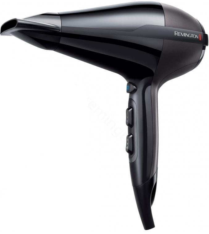 Remington AC5911 Pro-Air AC Compact фенAC5911 Pro-Air AC Compact Remington AC5911 Pro-Air AC Compact фенAC5911 Pro-Air AC CompactС помощью фена PRO-Air AC Compact вы сможете сделать укладку салонного качества в домашних условиях без дополнительных затрат. Просто промокните мокрые волосы полотенцем и с помощью расчески уложите волосы, направляя поток воздуха фена от корней к кончикам волос. Фен обладает функцией ионного кондиционирования (на 90% больше процентов ионов*) для предотвращения спутывания волос и их блеска. Основное достоинство фена - профессиональный АС-мотор, обеспечивающий мощность в 2200 Вт. Благодаря такому мотору, воздушный поток становится более быстрым, а срок службы фена более длительным. Фен AC5911 от Remington легкий и имеет эргономичный дизайн, благодаря чему прибор удобно держать в руках. Небольшой по размеру и легкий, этот фен станет вашим спутником в путешествиях и вы будете выглядеть идеально в любой ситуации.