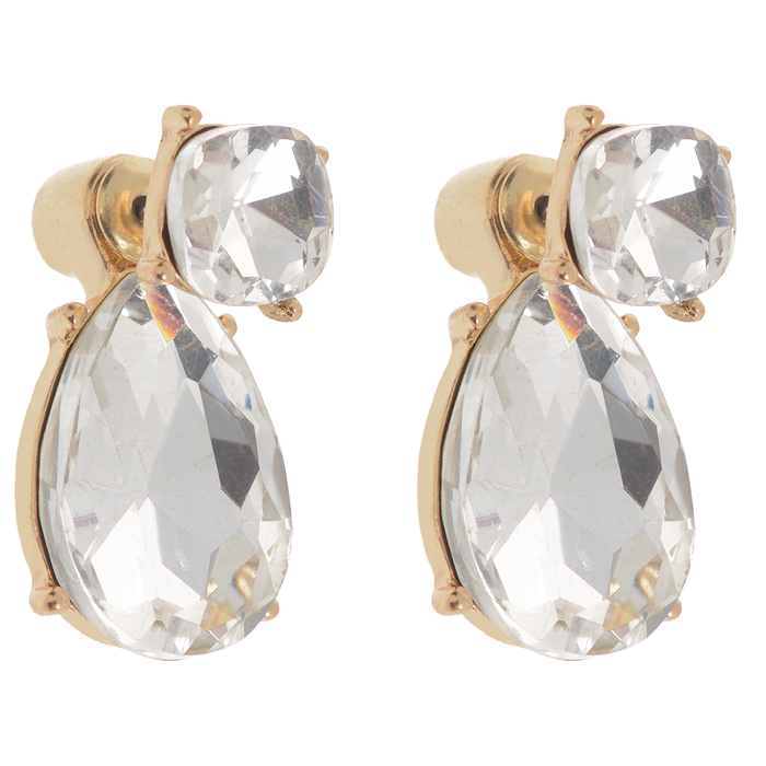 Серьги AtStyle247, цвет: золотой. T-B-8397-EARR-GL.CRYSTALT-B-8397-EARR-GL.CRYSTAL Серьги AtStyle247, цвет: золотой. T-B-8397-EARR-GL.CRYSTALT-B-8397-EARR-GL.CRYSTALШикарные серьги AtStyle247 выполнены из металла и оформлены крупными гранеными стразами. Изделие застегивается на замок-гвоздик. Подвеска выступает в качестве заглушки. Это стильное украшение элегантно впишется в ваш модный образ, а также подчеркнет ваш изысканный вкус.