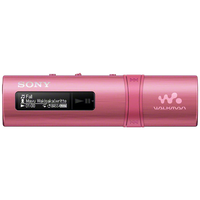 Sony NWZ-B183F, Pink MP3-плеер4905524971569 Sony NWZ-B183F, Pink MP3-плеер4905524971569Плеер Sony NWZ-B183F с яркой светодиодной подсветкой. Более насыщенные басы: Даже если вы слушаете музыку с низким уровнем громкости, вы сможете насладиться мощными, глубокими басами одним нажатием кнопки. Быстрая подзарядка: Всего три минуты подзарядки плеера - и вы сможете слушать его в течение полутора часов. При полной зарядке вы можете слушать музыку до 20 часов. Прямое соединение USB С легкостью слушайте музыку, подключив плеер к совместимой системе Hi-Fi или автомобильной стереосистеме через порт USB; передавайте файлы на компьютер без дополнительных проводов.