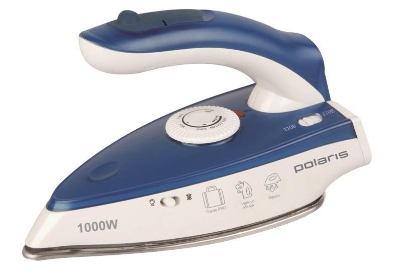 Polaris PIR 1004T, Blue утюг дорожныйPIR 1004T Polaris PIR 1004T, Blue утюг дорожныйPIR 1004TPolaris PIR 1004T - компактный и легкий утюг для путешествий. Содержит большое количество паровых отверстий для качественного отпаривания вашей одежды. Специальная форма носика идеальна для проглаживания труднодоступных мест. Имеется также возможность регулировки температуры и индикация нагрева утюга. Безопасен для всех типов ткани. Режимы работы: интенсивная подача пара – “паровой удар” сухое глажение вертикальное отпаривание