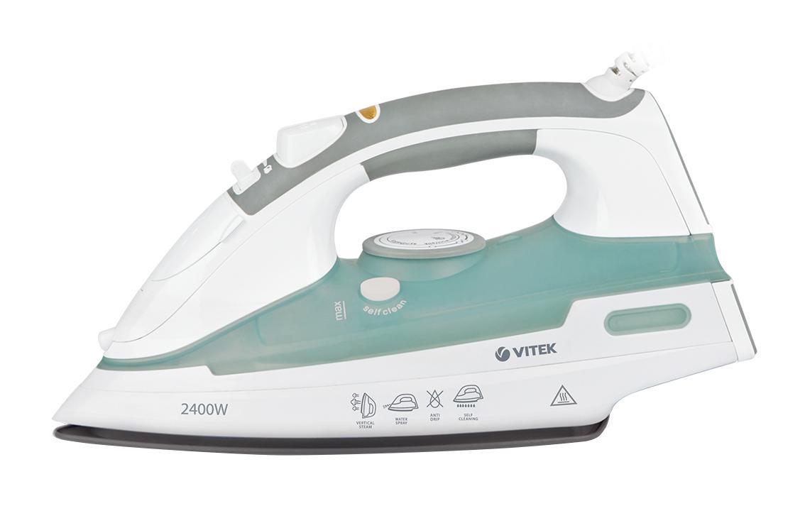 Vitek VT-1251(В) утюгVT-1251(B) Vitek VT-1251(В) утюгVT-1251(B)Теперь вы легко приведете в порядок одежду из тканей любой фактуры благодаря паровому утюгу VT-1251 B. С максимальной мощностью 2400 Вт вы легко и быстро прогладите вещи, а благодаря функции вертикального отпаривания вы приведете вещи в идеальный вид, не снимая их с вешалки. Еще легче и эффективнее работать с утюгом позволит регулировка подачи пара, различные температурные режимы и подошва с керамическим покрытием – теперь вы не прожжете любимую одежду даже из самых деликатных тканей. Благодаря функции разбрызгивания вы легко увлажните ткань, которую вы гладите с помощью воды, а функция «Антикапля» предотвратит появление разводов на ткани.